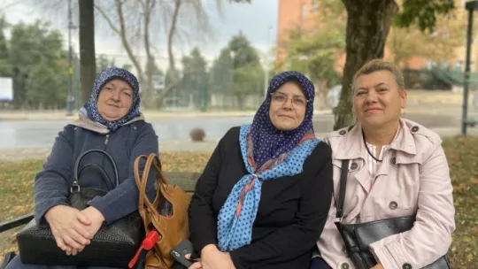 Silivrili kadınlar boğazın tadını çıkarıyor