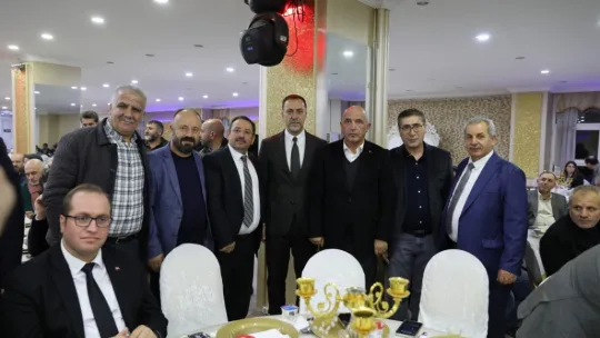 Erzurumlular gecesinde başkan Yılmaz'a yoğun ilgi