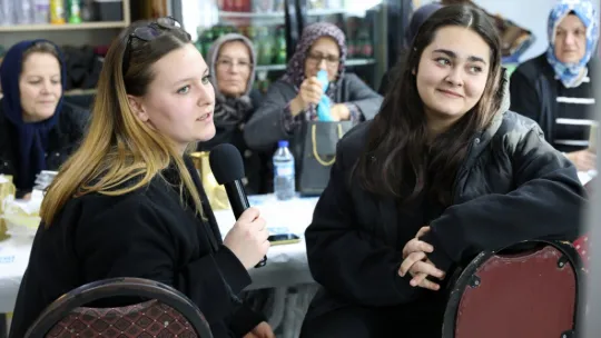 Başkan Yılmaz Bekirli ve Kurfallı'da Kadınlarla Buluştu