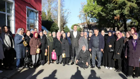 Başkan Yılmaz Bekirli ve Kurfallı'da Kadınlarla Buluştu