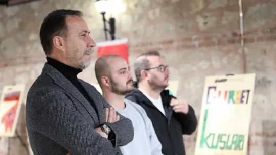 Gazeteci İrfan Ermiş'in 'Gönül Kervanı' Silivrililer ile Buluştu