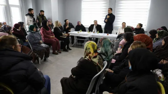 Başkan Yılmaz Çayırdereli Kadınlarla Buluştu