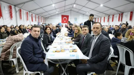 Silivri'de İftar Çadırında 2000 Kişiyle Ramazan Bereketi Paylaşıldı