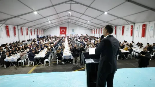 Silivri'de İftar Çadırında 2000 Kişiyle Ramazan Bereketi Paylaşıldı