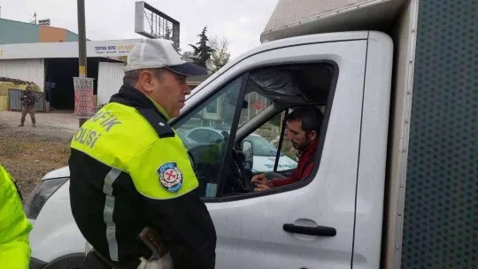 Polisten tonaj denetimi