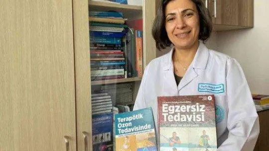 Prof. Dr. Nilay Şahin'den ozon ve romatizma üzerine iki bilimsel tedavi kitabı