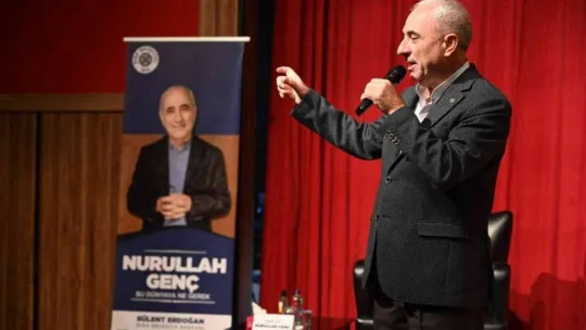 Prof. Dr. Nurullah Genç, Biga'da konferans verdi