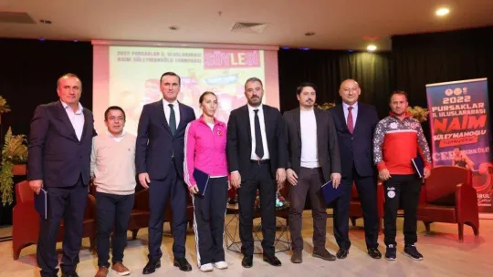 Pursaklar'da gençler şampiyonlarla buluştu