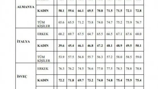 Rakamlarla Türkiye'de ve Avrupa'da 'kadın istihdamı'