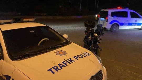 Rampa yukarı çıkarken motosikletten düşen şahıs yaralandı