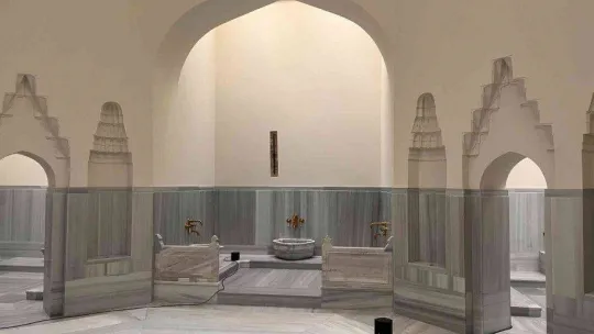 Restorasyonu 12 yıl süren Barbaros Hayrettin Paşa Hamamı açıldı