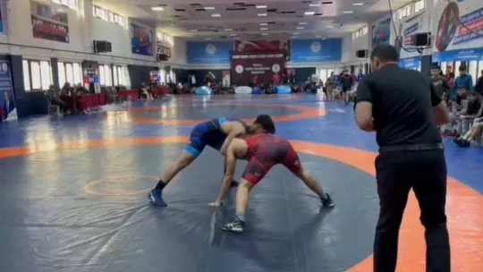 Rıza Doğan Güreş Turnuvası, Kızılcahamam'da düzenlendi