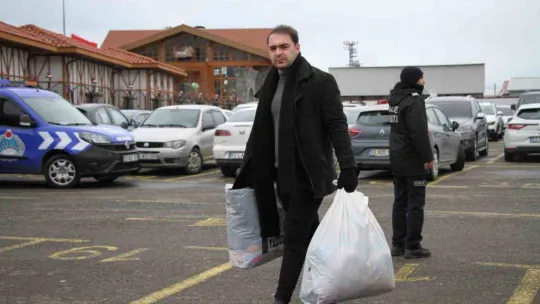 Rize depremzedeler için tek yürek oldu