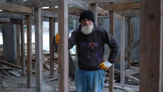 Rizeli minare ustası 57 yaşında 164'uncu minaresini yapıyor