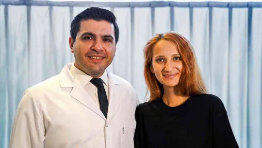 Rus kızın yüzü Türkiye'de güldü