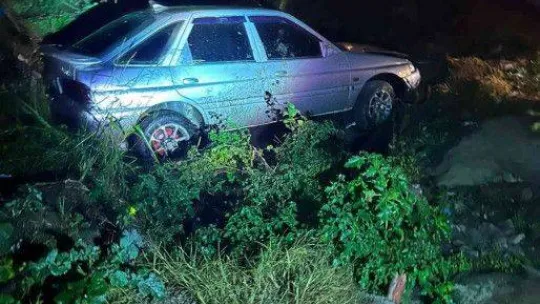 Sağanak yağış kaza getirdi