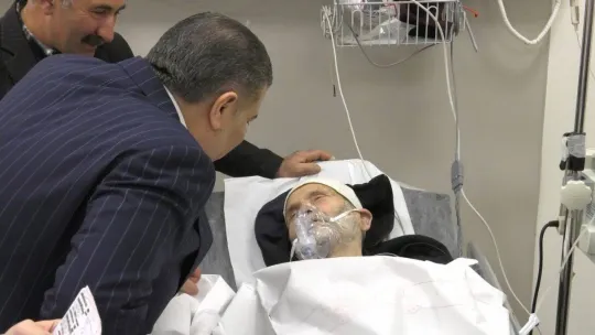 Sağlık Bakanı Koca yeni yılı 5 ayrı hastanede karşıladı