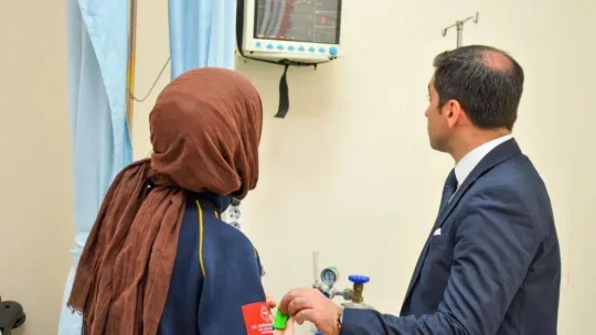 Sağlık Müdürü hastanede incelemede bulundu