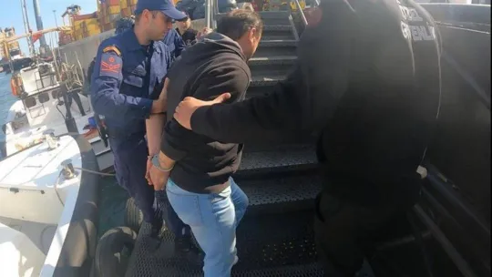 Sahil güvenlikten denizde göçmen tatbikatı