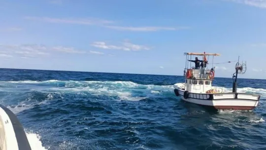 Sahil güvenlikten denizde göçmen tatbikatı