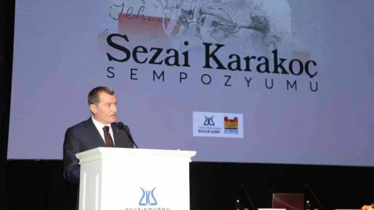 Şair Sezai Karakoç, ölümünün 1. yılında Zeytinburnu'nda anıldı