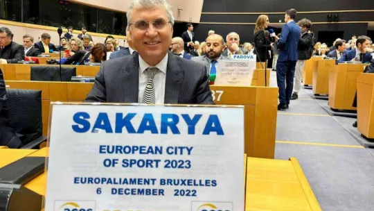 Sakarya '2023 yılı Avrupa Spor Şehri' oldu