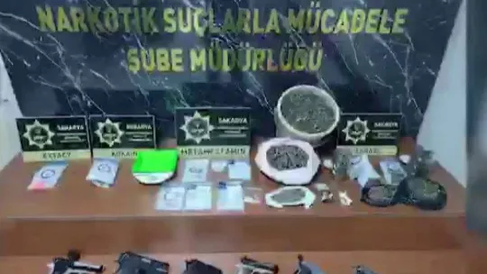 Sakarya'da bir yılda uyuşturucudan 2 bin 967 şüpheli yakalandı