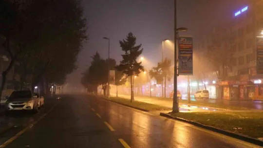 Sakarya'da sis etkili oldu, görüş mesafesi 5 metreye kadar düştü