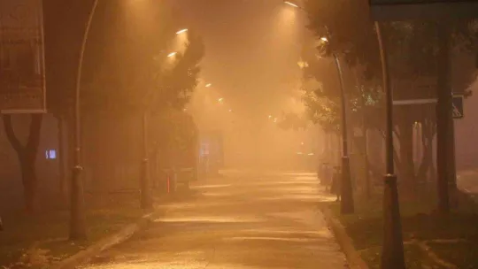 Sakarya'da sis etkili oldu, görüş mesafesi 5 metreye kadar düştü