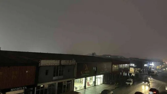 Sakarya'da yağmur ve sis etkili oluyor