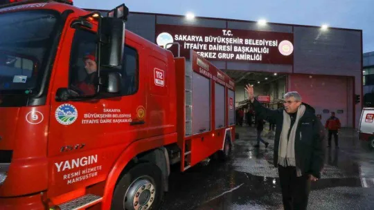 Sakarya'dan deprem bölgesine destek