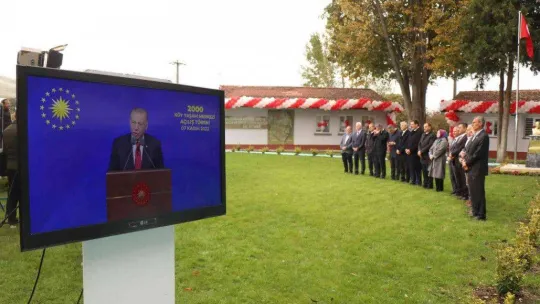 Sakarya Uzunköy Köy Yaşam Merkezi açıldı