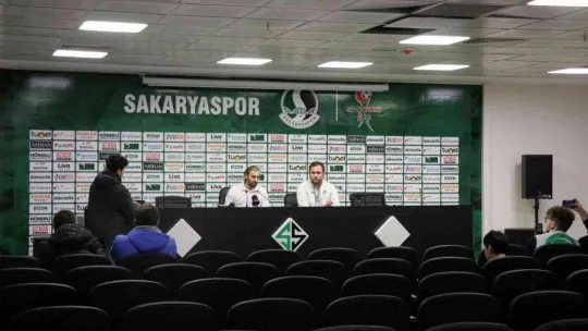 Sakaryaspor - Gençlerbirliği maçının ardından