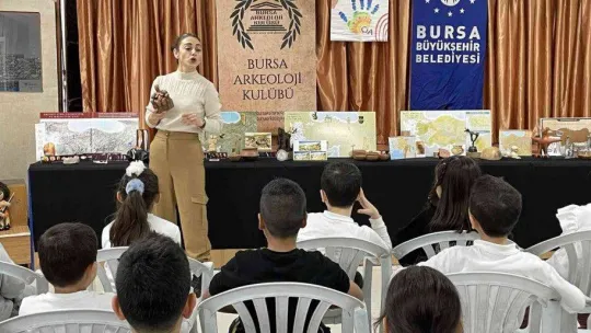 Salonda arkeolojik kazı