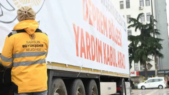 Samsunlular yardıma koştu