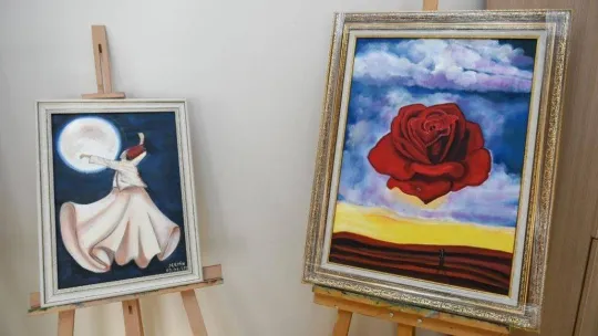 Sanat aşkı yaş dinlemedi