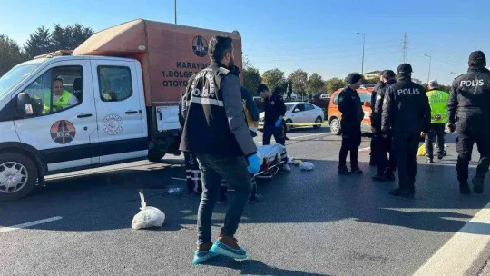 Sancaktepe TEM'de feci kaza: Yolcu otobüsü çarptı, metrelerce savrularak hayatını kaybetti