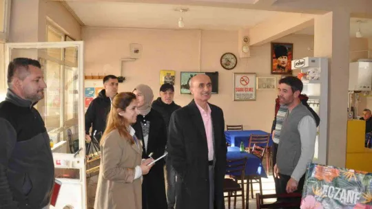 Saray'da 'Dumansız Hava Sahası' denetimi gerçekleştirildi