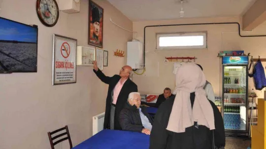 Saray'da 'Dumansız Hava Sahası' denetimi gerçekleştirildi