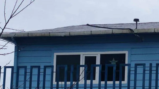 Sarıyer'de kar yağışı kısa süreli etkili oldu