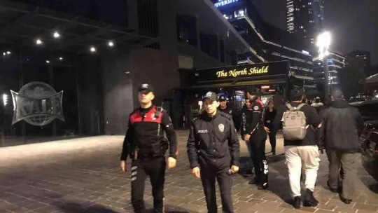 Sarıyer'de yabancı uyruklu şahıslara yönelik denetim