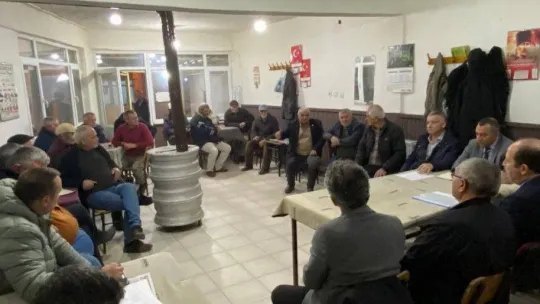 Şarköy'de çiftçi toplantısı