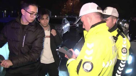 Scooterlu şehre geldi, gelir gelmez ceza yedi