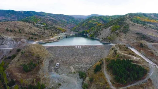 Şebinkarahisar Dönençay Göleti ve Sulaması inşaatı tamamlandı