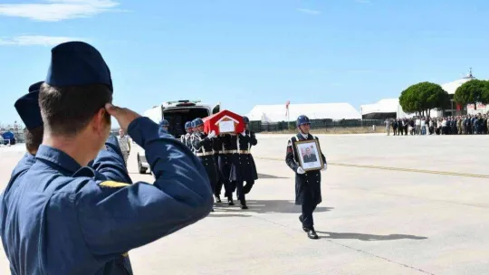 Şehidin naaşı memleketine uğurlandı