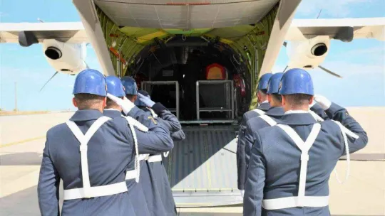 Şehidin naaşı memleketine uğurlandı