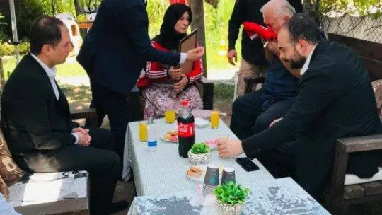 Şehit ailesini gururlandıran ziyaret