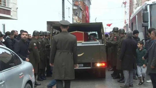 Şehit Halil İbrahim Yiğit'in cenazesi helallik alınmak üzere baba ocağına getirildi
