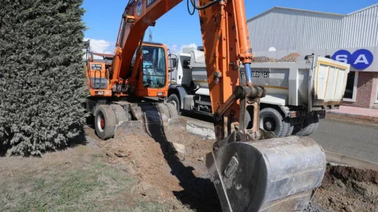 Şehit İlhan Aras Caddesi'nin çehresi değişiyor