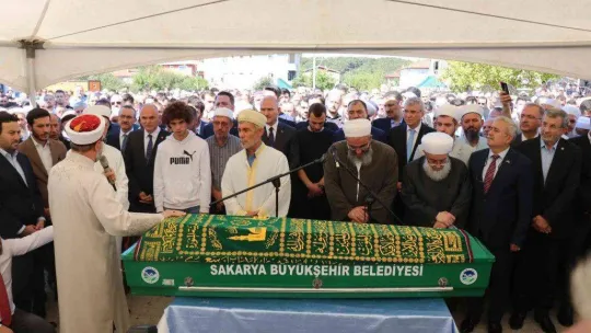 Şehit Kaymakam'ın babası son yolculuğuna uğurlandı